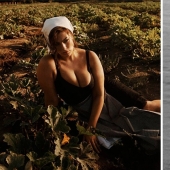 Lachlan Bailey's photo experiments: supermodels on a farm and eroticism in dusty fields Lachlan Bailey's photo experiments: supermodels on a farm and eroticism in dusty fields