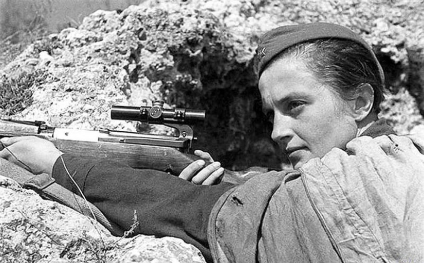 Las 5 mujeres francotiradoras soviéticas más eficaces de la Segunda Guerra Mundial Las 5 mujeres francotiradoras soviéticas más eficaces de la Segunda Guerra Mundial