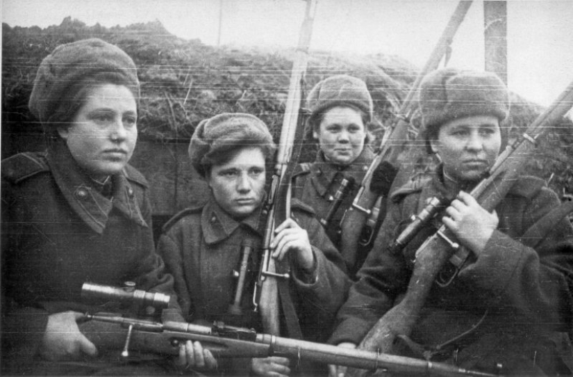Las 5 mujeres francotiradoras soviéticas más eficaces de la Segunda Guerra Mundial Las 5 mujeres francotiradoras soviéticas más eficaces de la Segunda Guerra Mundial