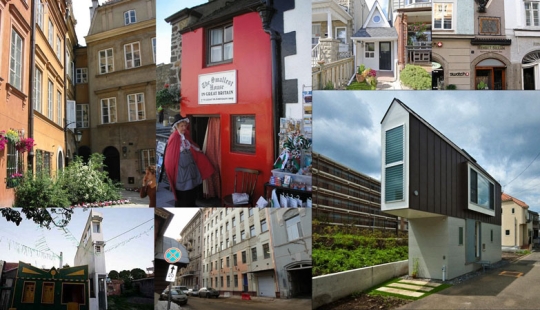 Las casas más pequeñas del mundo son mucho más espaciosas de lo que parecen