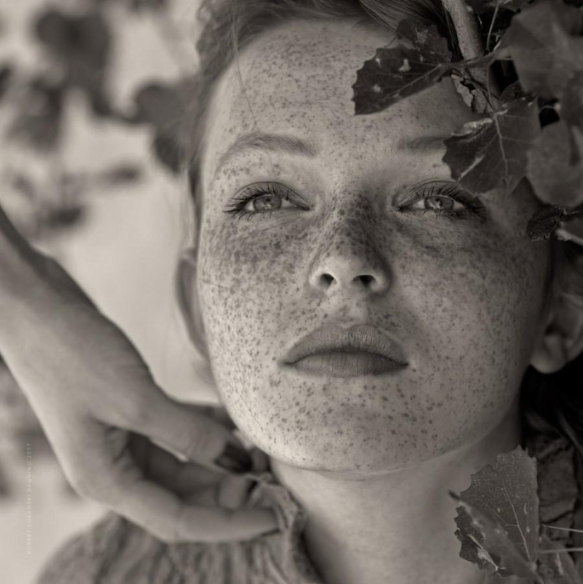 Las chicas más hermosas con pecas
