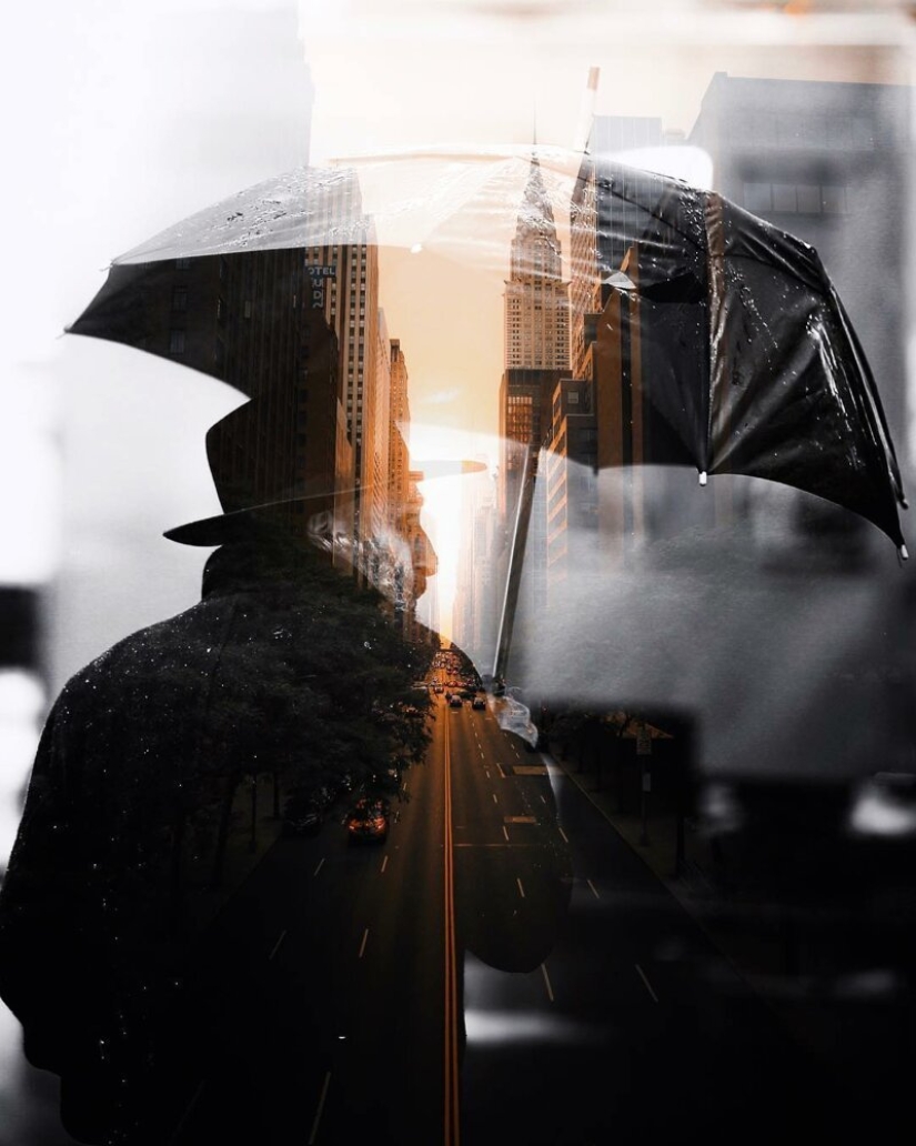 Las luces de la Gran Manzana: una vista inusual en nueva York