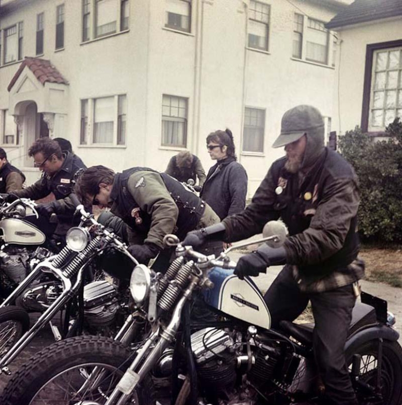 Las mejores imágenes de Hell's Angels de Hunter S. Thompson