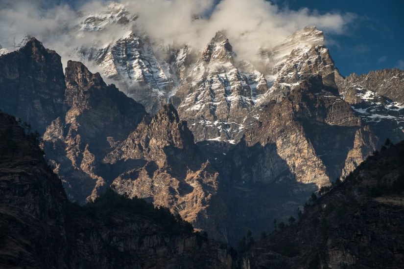 Las montañas son mejores que las montañas.