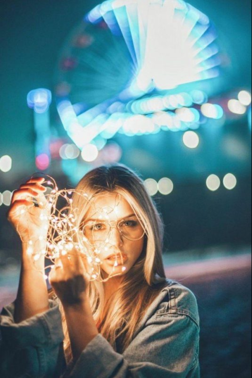 Las niñas y guirnaldas: 20 fotos que te levante el ánimo