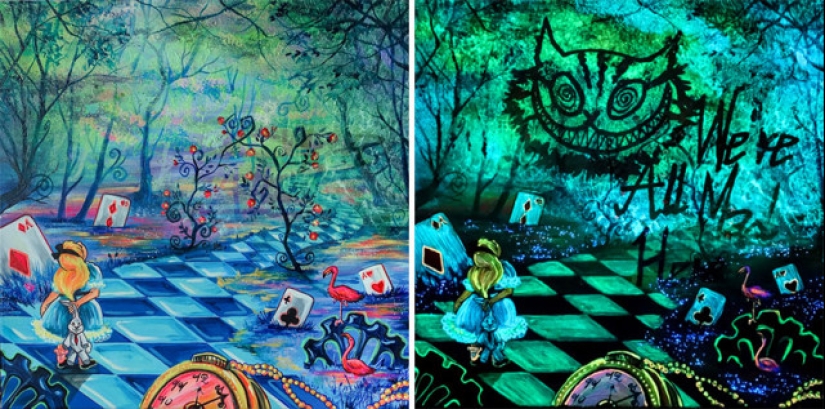 Las pinturas de Vivien Sanislo que se abren en la oscuridad de una manera nueva