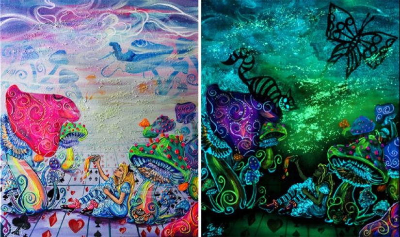 Las pinturas de Vivien Sanislo que se abren en la oscuridad de una manera nueva