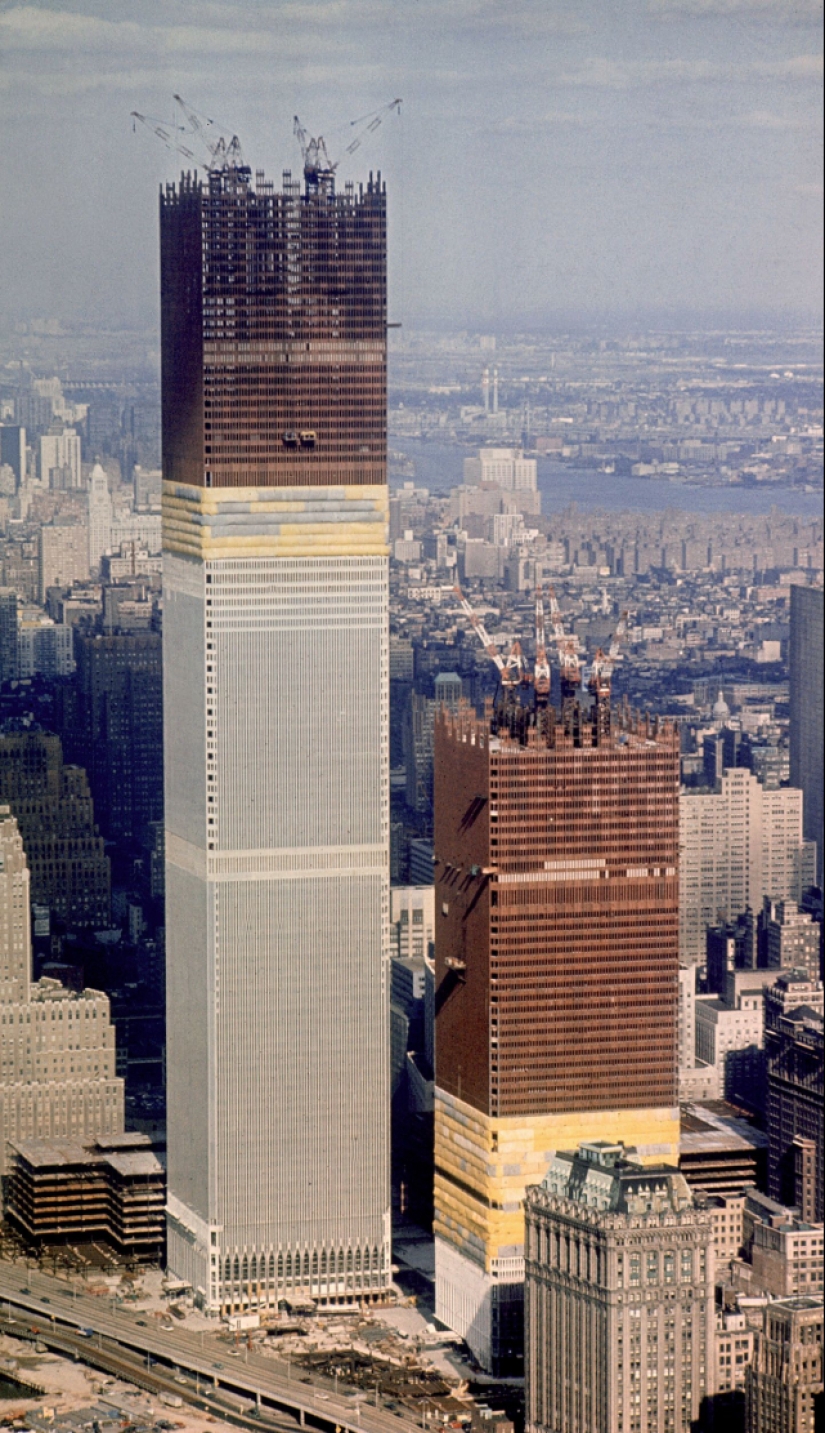Las torres gemelas, en los años 70: ¿cómo el world trade center en el principio Las torres gemelas, en los años 70: ¿cómo el world trade center en el principio