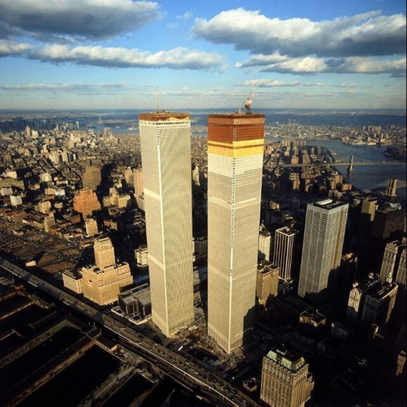 Las torres gemelas, en los años 70: ¿cómo el world trade center en el principio Las torres gemelas, en los años 70: ¿cómo el world trade center en el principio