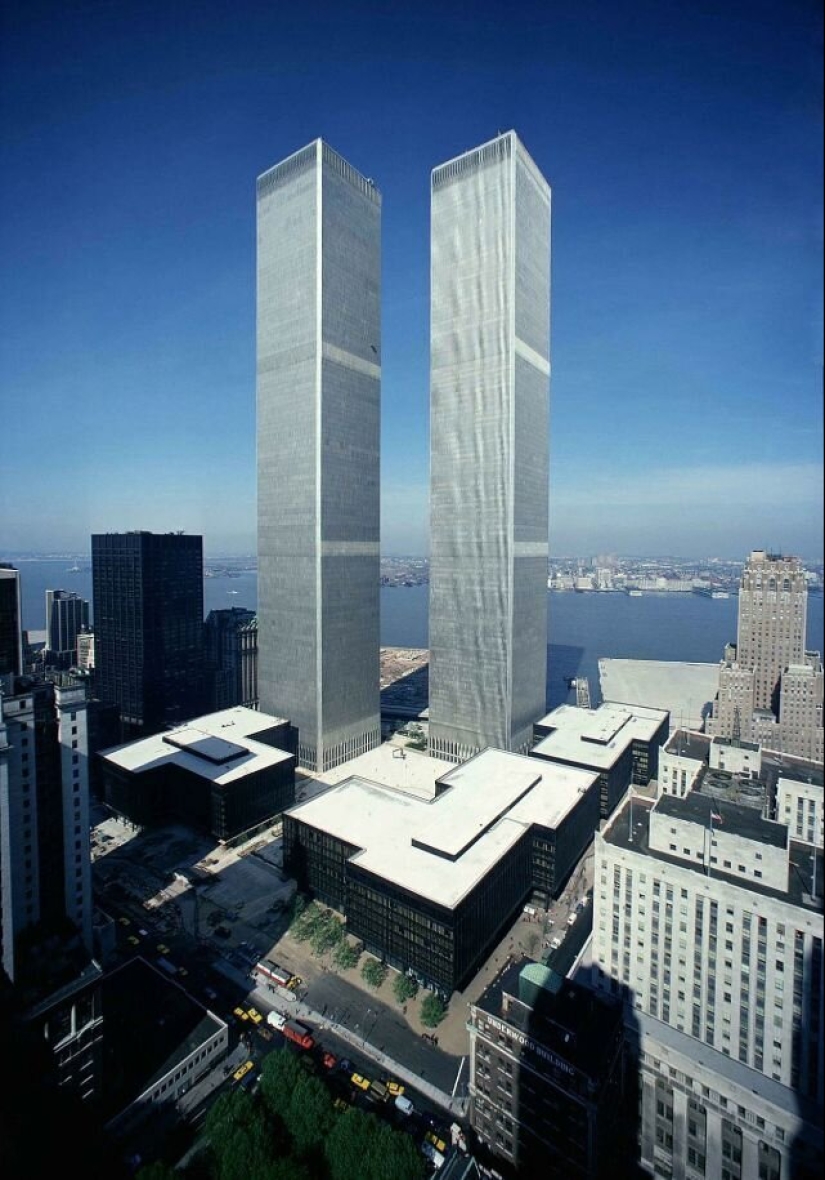 Las torres gemelas, en los años 70: ¿cómo el world trade center en el principio Las torres gemelas, en los años 70: ¿cómo el world trade center en el principio