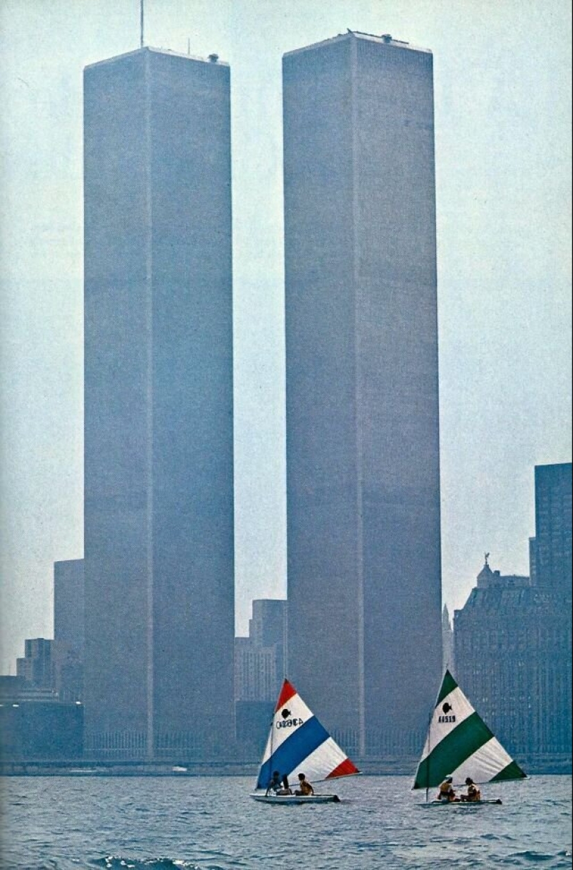 Las torres gemelas, en los años 70: ¿cómo el world trade center en el principio Las torres gemelas, en los años 70: ¿cómo el world trade center en el principio
