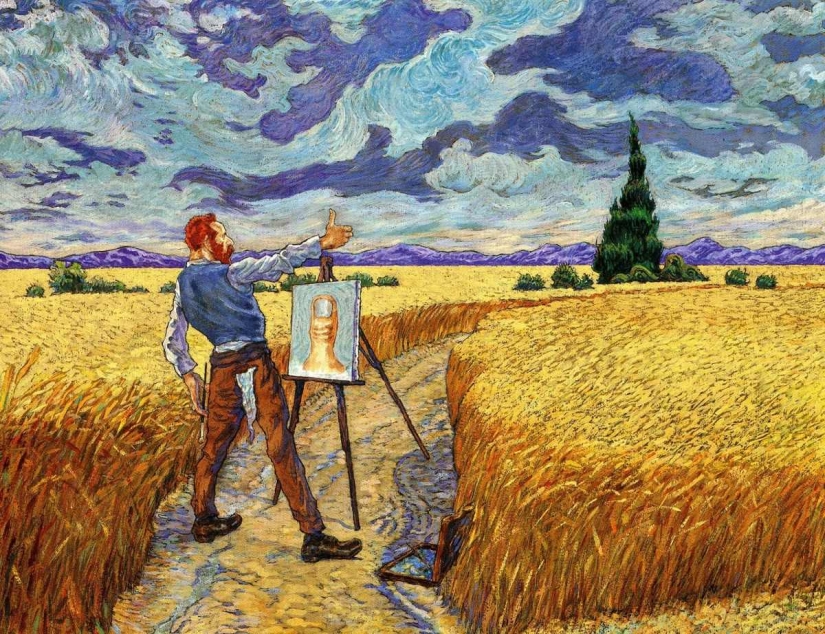 Las vidas de grandes artistas en las caricaturas y cómics de Gradimir Smudja