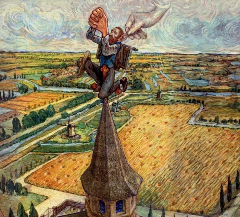 Las vidas de grandes artistas en las caricaturas y cómics de Gradimir Smudja