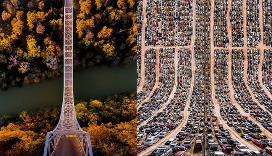 Level 80 Origami: Turkish photographer bends cities Level 80 Origami: Turkish photographer bends cities