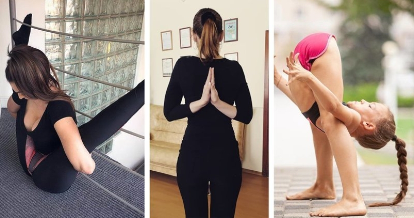 "Llamar a un exorcista!": 17 fotos son increíblemente flexibles chicas que son un poco de miedo