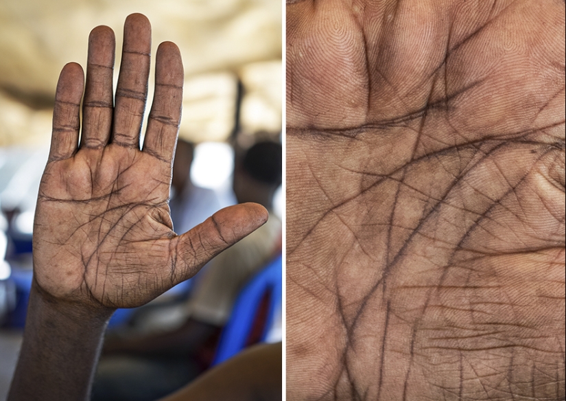 Lo que las manos de una persona pueden decirte. Proyecto fotográfico de Omar Reda
