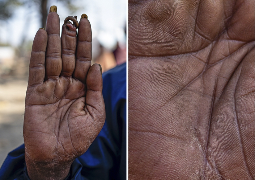 Lo que las manos de una persona pueden decirte. Proyecto fotográfico de Omar Reda