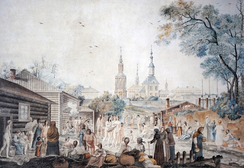 Looked like the Moscow of the late XVIII century before the great fire of 1812 Looked like the Moscow of the late XVIII century before the great fire of 1812
