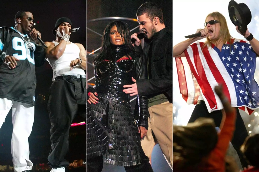 Los 21 mejores espectáculos de medio tiempo del Super Bowl: revisitando las actuaciones más controvertidas y memorables del gran juego (¡desde Janet Jackson hasta Left Shark!)