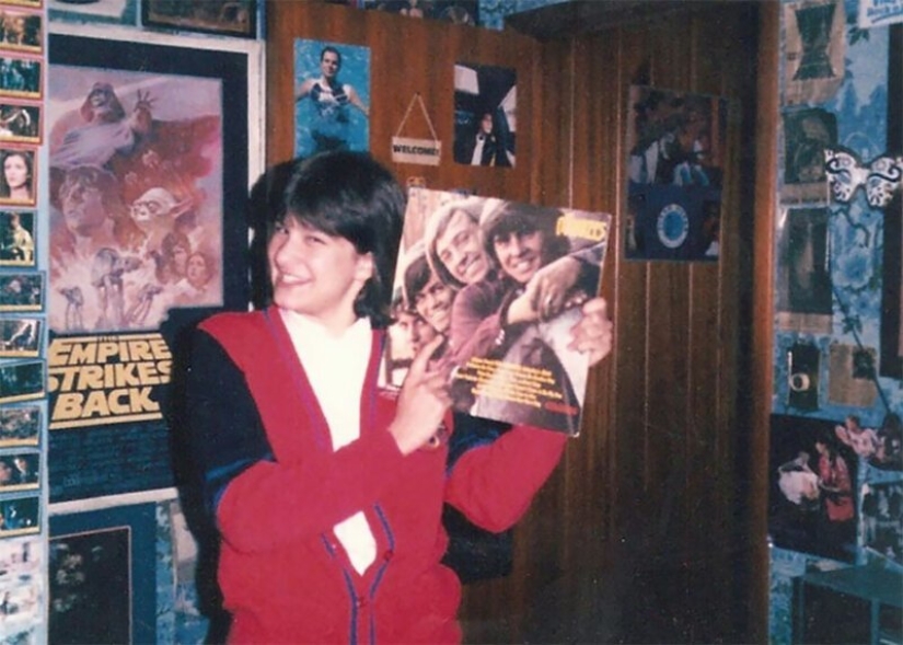Los carteles no ocurre gran cosa: la típica habitación de un Americano de los ' 80 adolescente