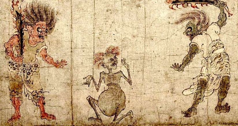 Los dioses hambrientos de hidarugami, o por qué los japoneses tenían miedo de ir a las montañas con el estómago vacío