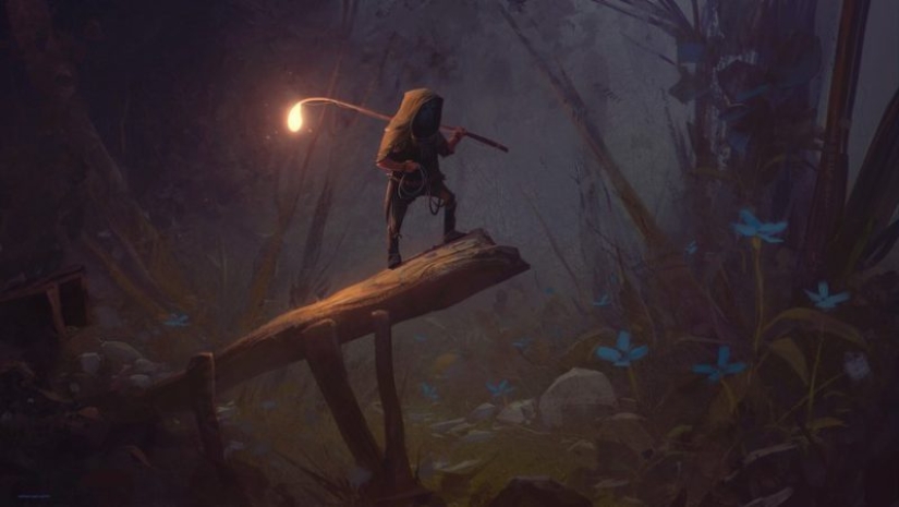 Los fantásticos mundos de colores de Nikolai Lockertsen