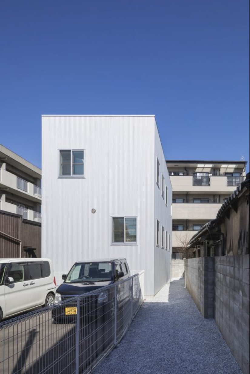 Los Japoneses han creado la más inusual en el mundo del diseño, renunciar totalmente a las paredes