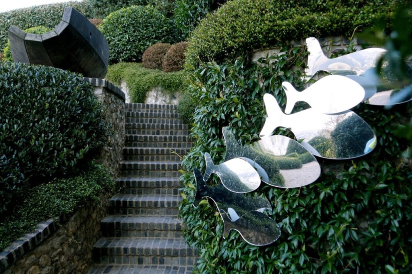 Los jardines de Etretat son un lugar increíble y loco, imbuido del espíritu de la creatividad Los jardines de Etretat son un lugar increíble y loco, imbuido del espíritu de la creatividad