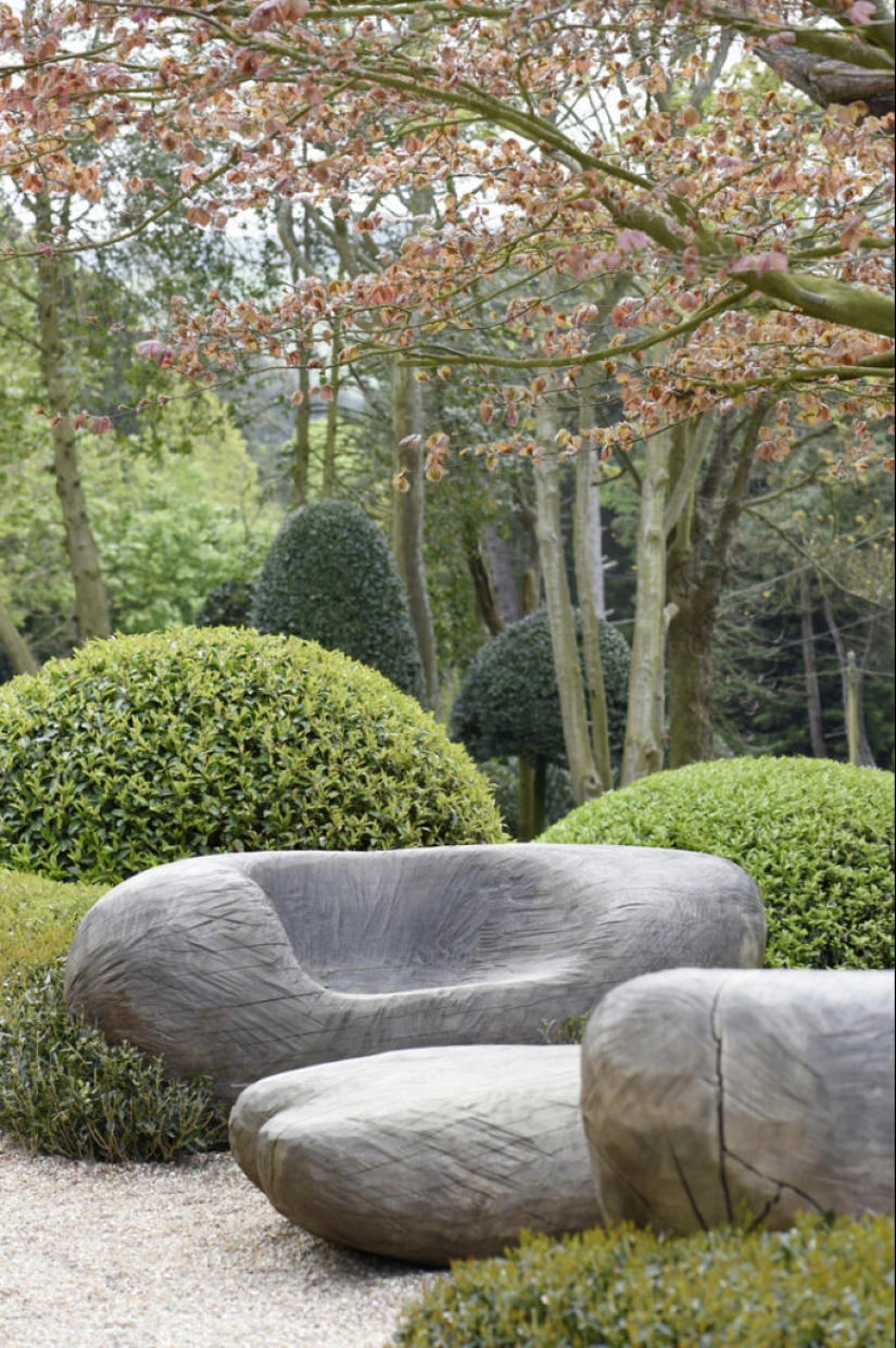 Los jardines de Etretat son un lugar increíble y loco, imbuido del espíritu de la creatividad Los jardines de Etretat son un lugar increíble y loco, imbuido del espíritu de la creatividad