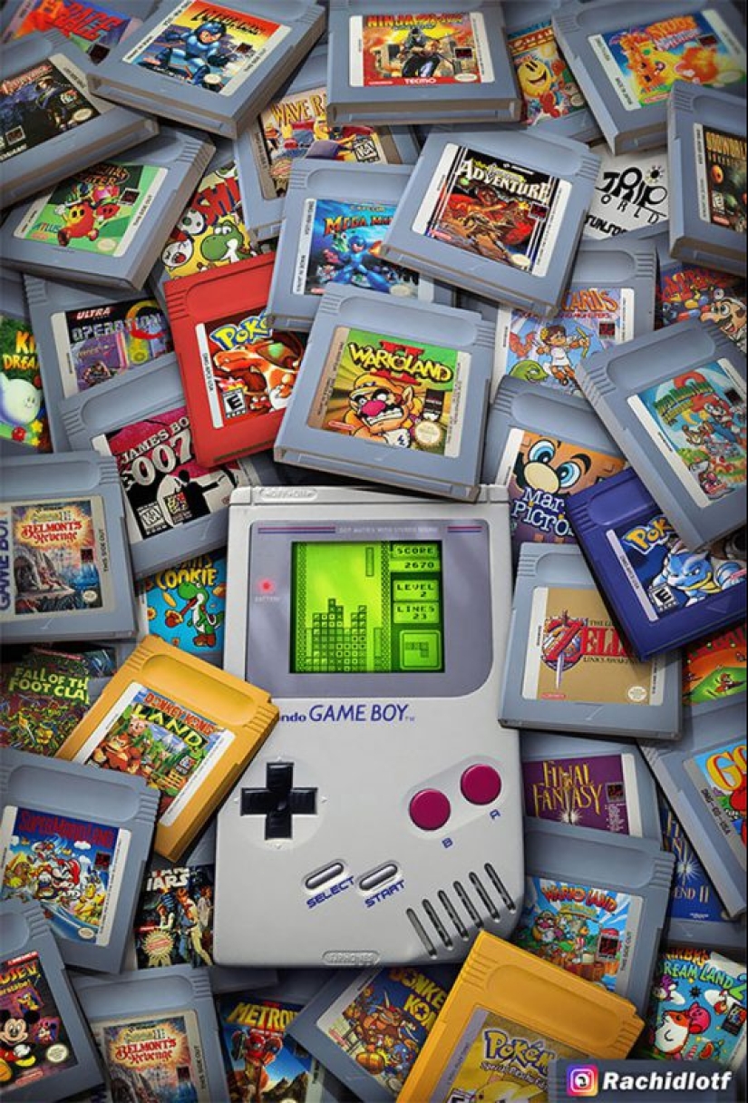 Los niños de los años 90: el artista muestra en sus obras la nostalgia de los viejos juegos de video