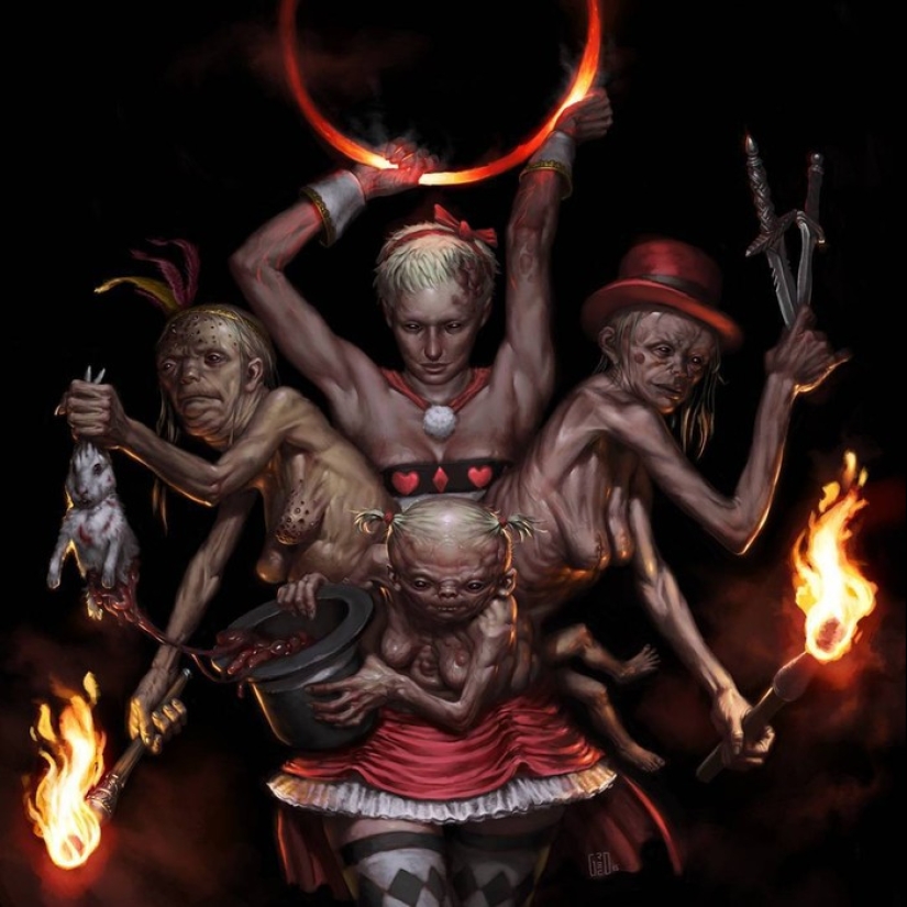 Maestro del terror escalofriante Flavio Greco Paglia