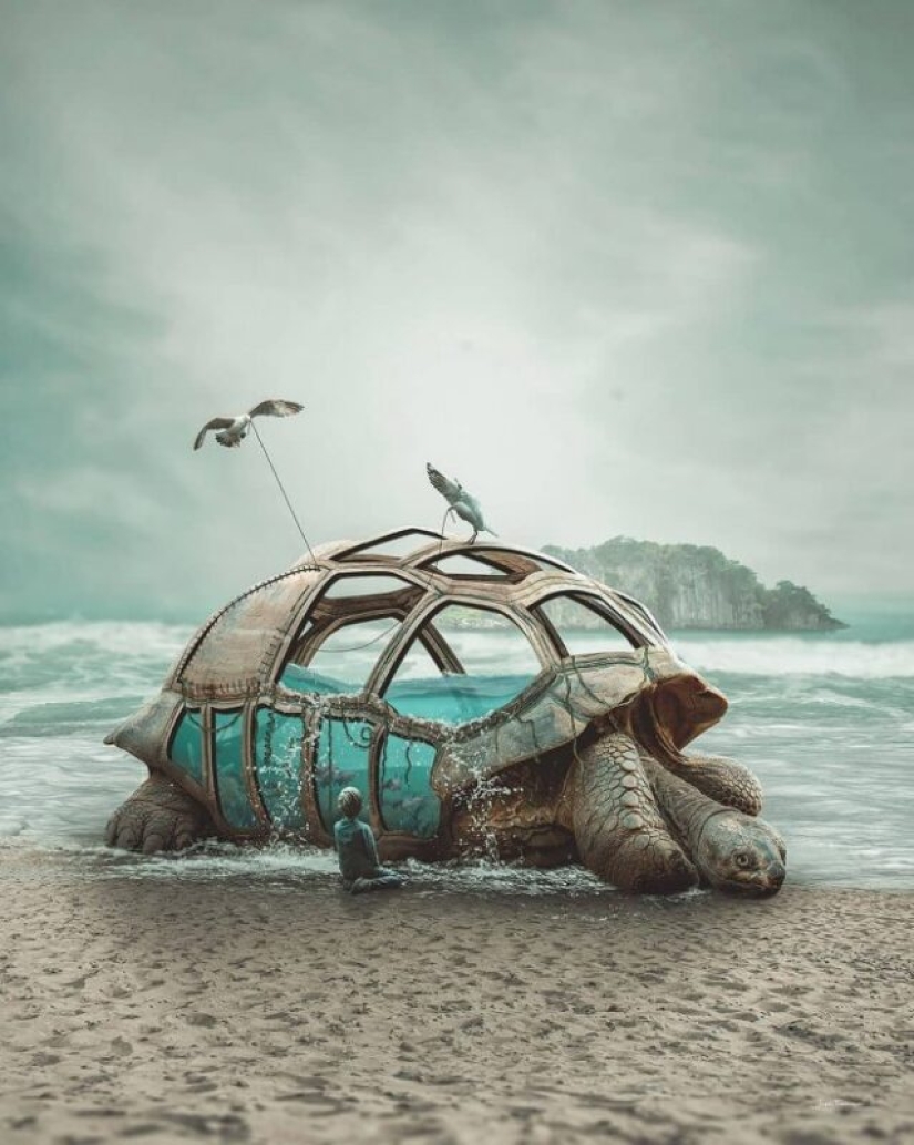 Manipulaciones fotográficas surrealistas por Jose Francese