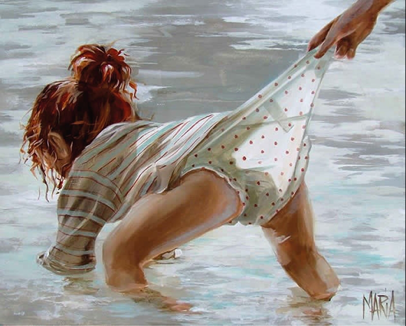 María Magdalena Oosthuizen: el artista de la pintura de su propia felicidad