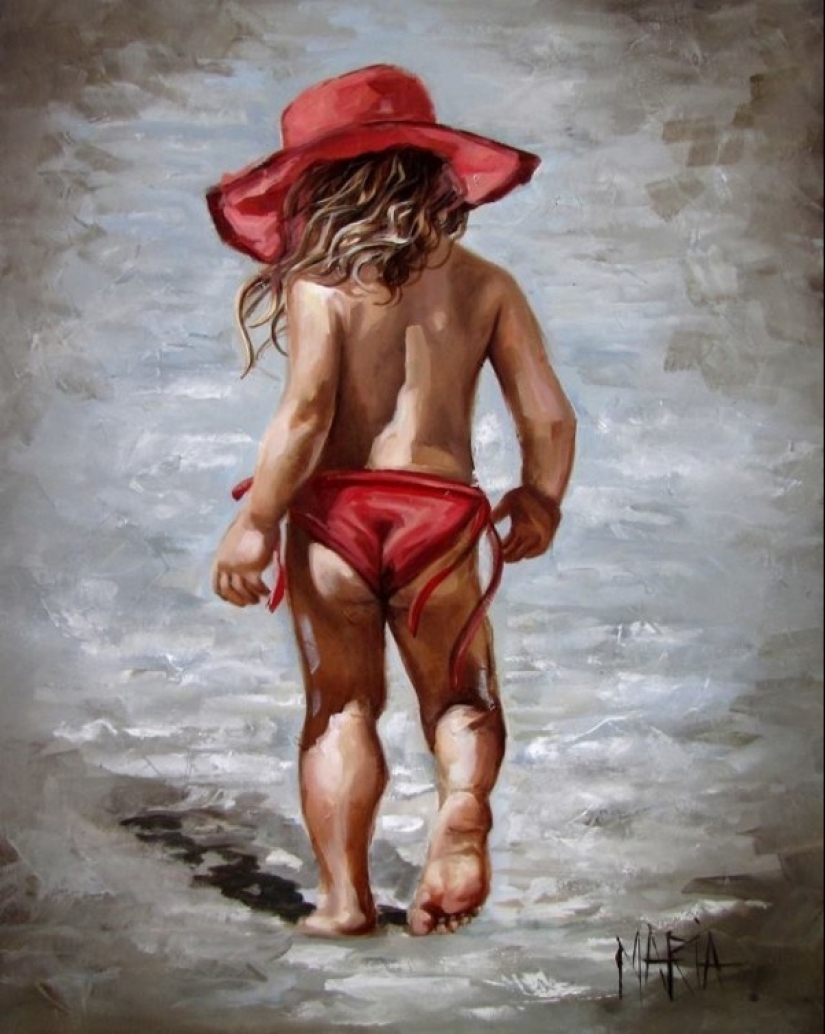 María Magdalena Oosthuizen: el artista de la pintura de su propia felicidad