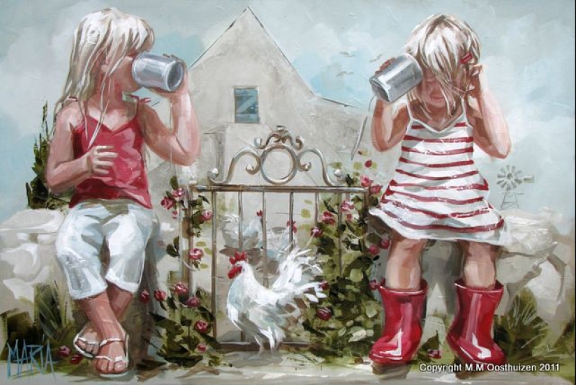 Mary Magdalene Oosthuizen: the artist painting your own happiness
