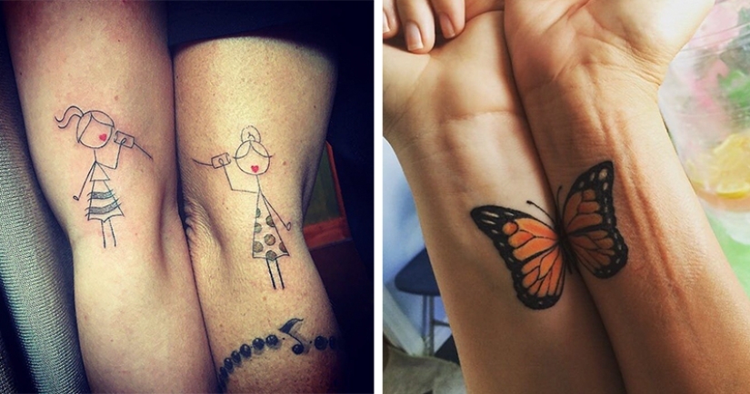 Matching Mom and Daughter Tattoos That Say a Lot Without Words