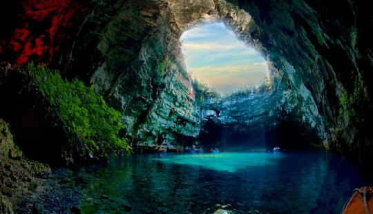 Melissani Cave
