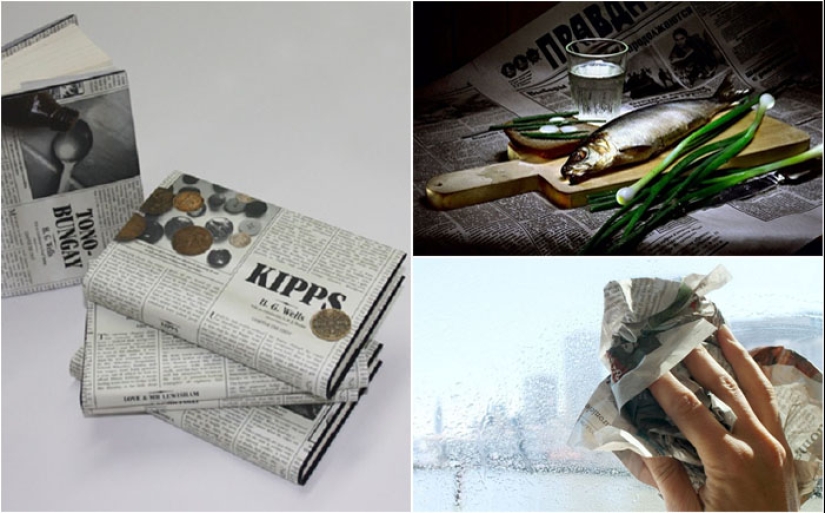 Memories from the past: 15 ways to use a read newspaper