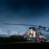 Military helicopter converted into hotel room Military helicopter converted into hotel room