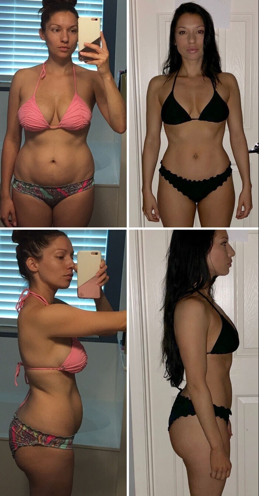 Mismo peso, cuerpo diferente: 30 ejemplos de "antes" y "después" de entrenamiento en el gimnasio Mismo peso, cuerpo diferente: 30 ejemplos de "antes" y "después" de entrenamiento en el gimnasio