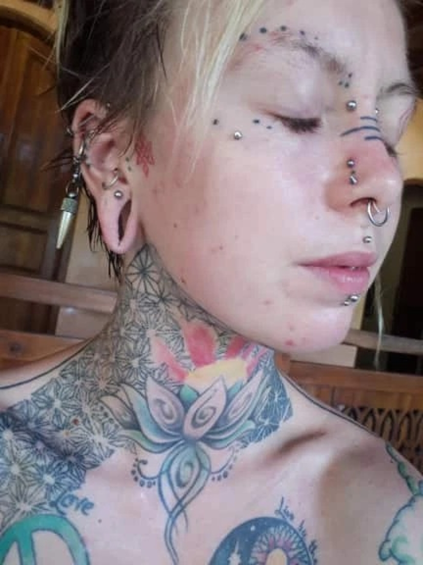 Mistakes of youth: the three British women regret what made face tattoos, drunk and foolishly Mistakes of youth: the three British women regret what made face tattoos, drunk and foolishly