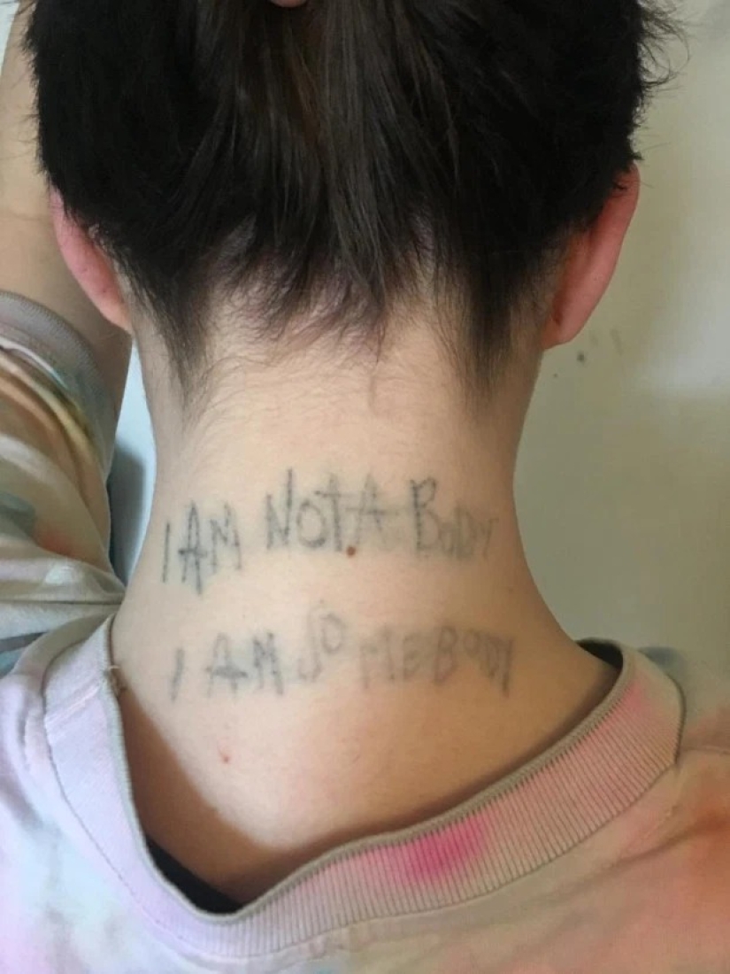 Mistakes of youth: the three British women regret what made face tattoos, drunk and foolishly