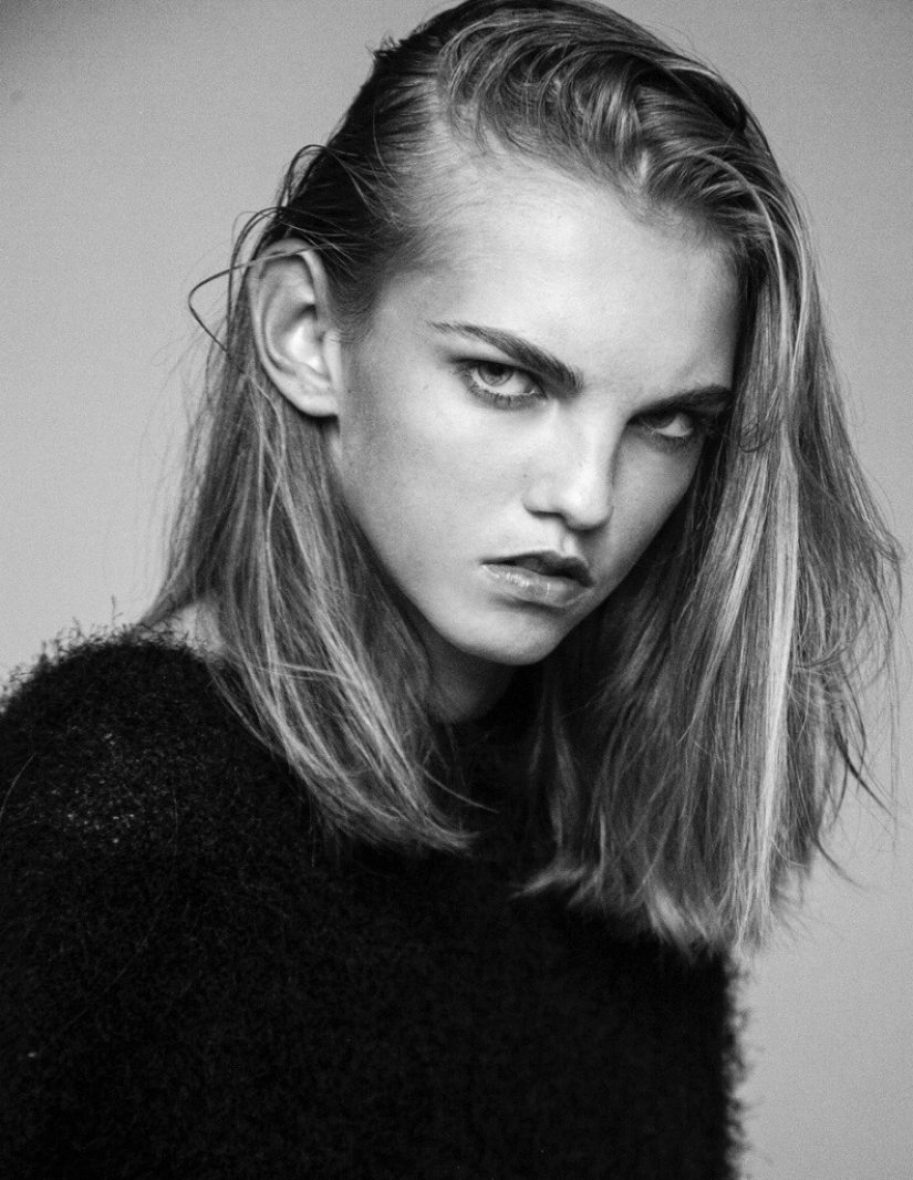 Modelos con defectos en la apariencia: fealdad o un punto culminante?