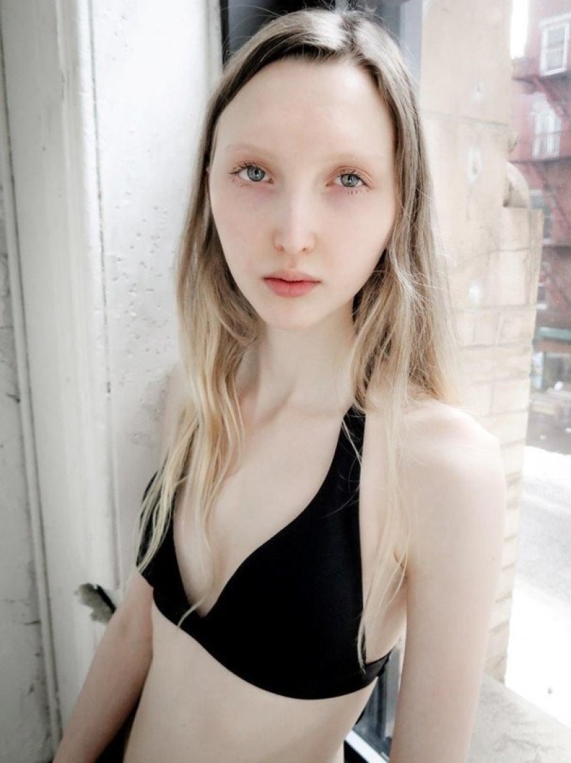 Modelos con defectos en la apariencia: fealdad o un punto culminante?