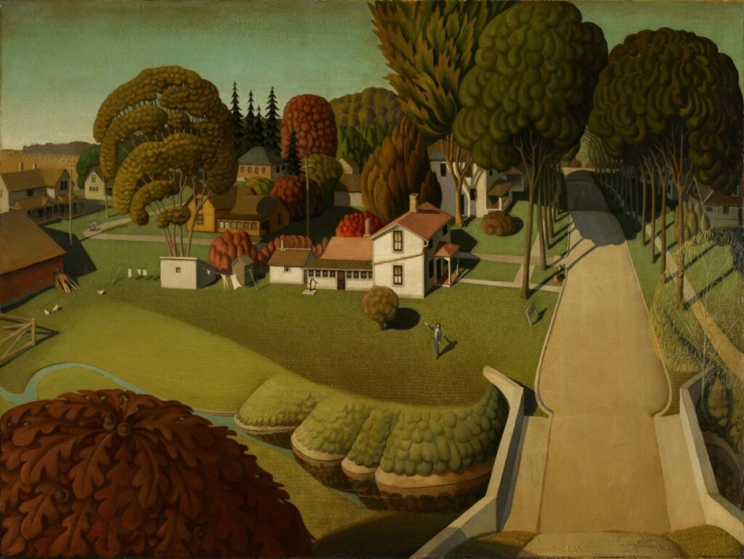Modest Grant Wood: el secreto del autor de “American Gothic”