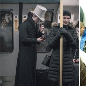 Mods y excéntricos del metro.