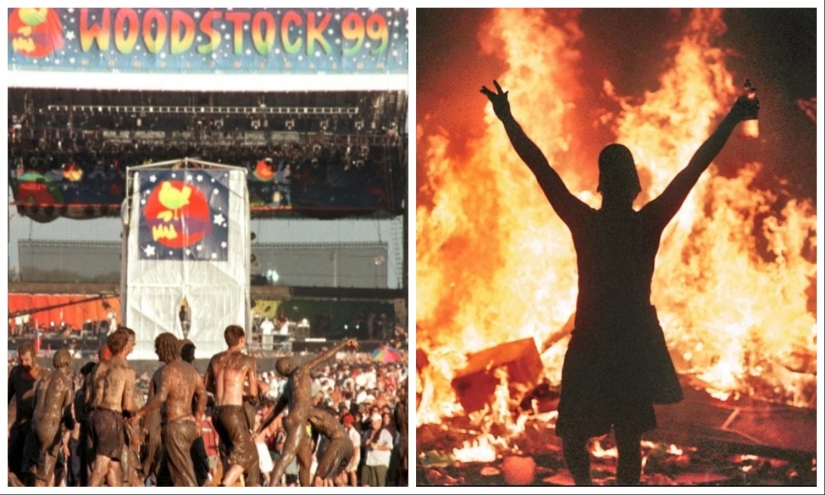 Moshpit, fuego y hedor: cómo se celebró el Festival de Woodstock en 1999