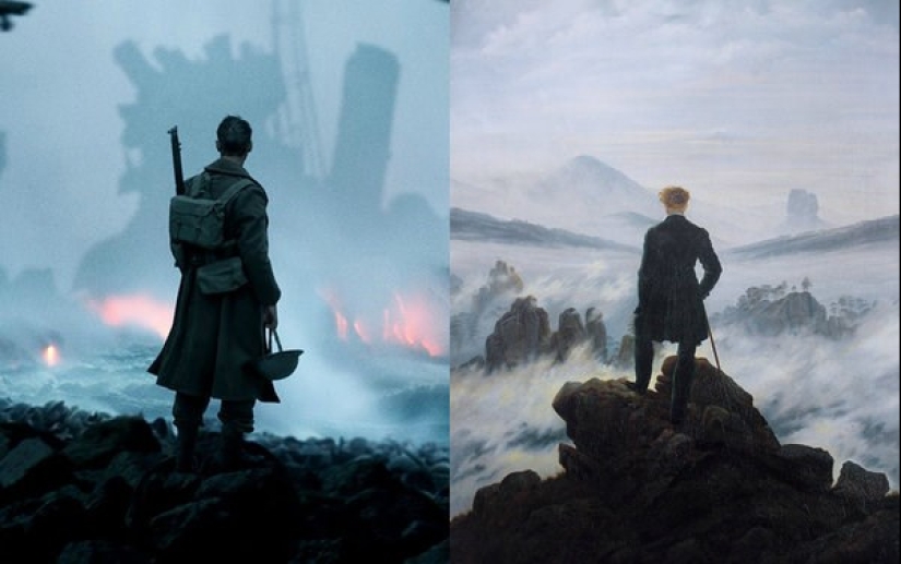 más de 22 obras maestras de grandes pintores, cifradas en películas de culto