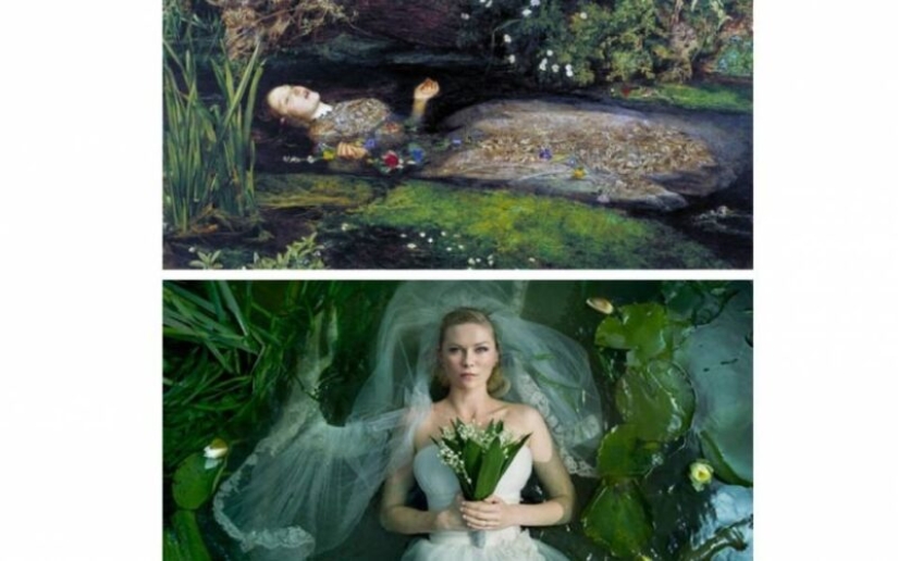 más de 22 obras maestras de grandes pintores, cifradas en películas de culto