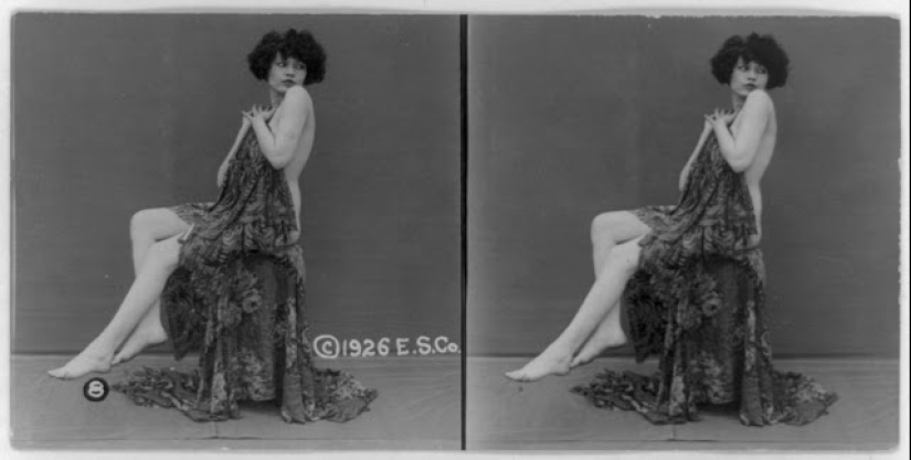 Mucho antes del porno VR, había esto: imágenes estéreo de chicas sexy de los años 20